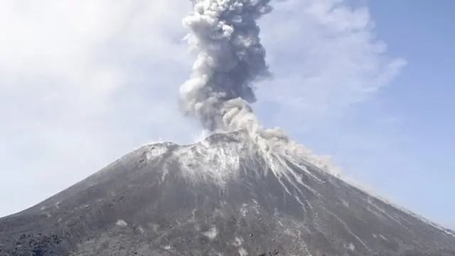 krakatau, erupsi