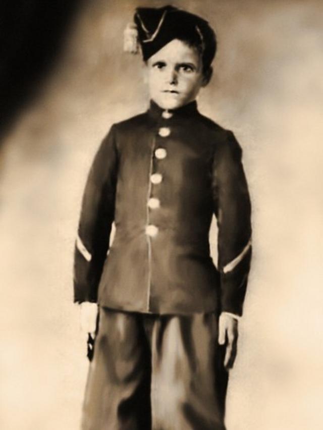 Niño soldado argentino