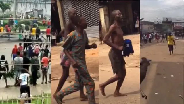 Awọn eeyan to n se iwọde