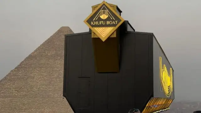 نقل "مركب الشمس" للفرعون خوفو إلى المتحف المصري الكبير