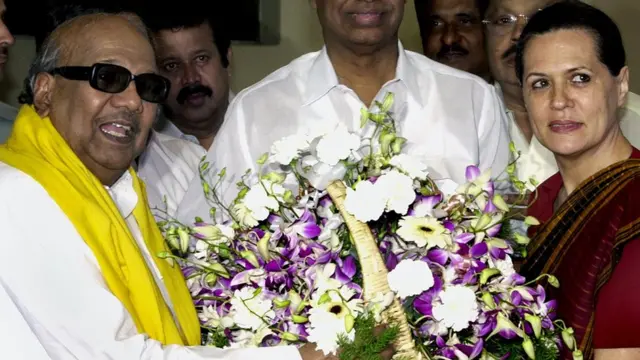 கருணாநிதி சோனியா காந்தி