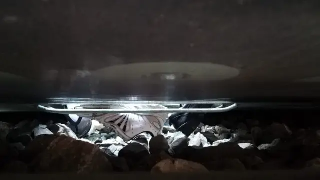 रेल हादसे की तस्वीर