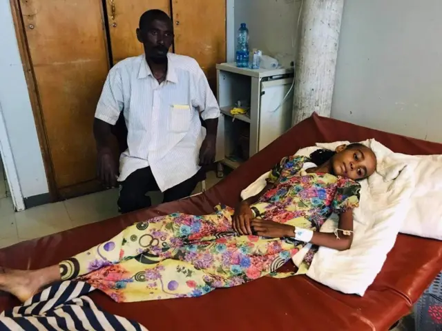 Mabrihaati Giday abbaashee waliin hospitaala keessa ciftee