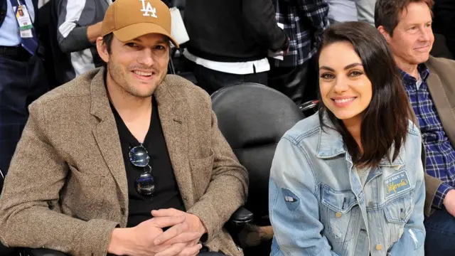 Ashton Kutcher and Mila Kunis