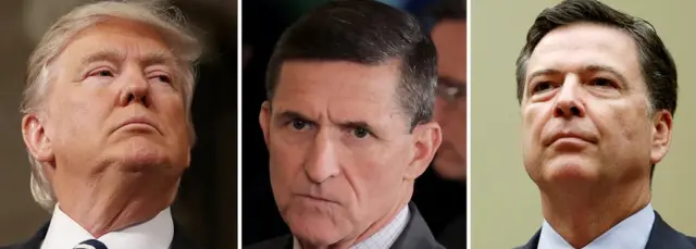 Trump, Fynn ve Comey