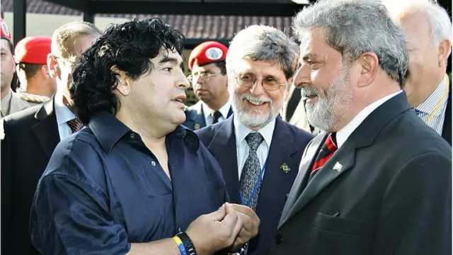 Maradona e Lula