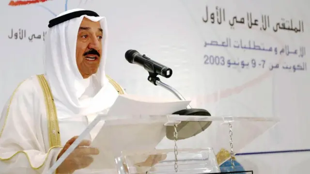 صباح احمد جابر الصباح، امیر کویت که بیش از یک دهه رهبر این کشور است
