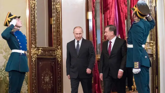 Президент Путин ва Президент Мирзиёев