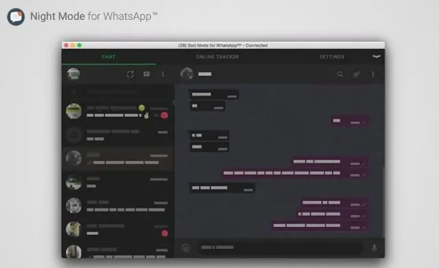 Modo nocturno para WhatsApp