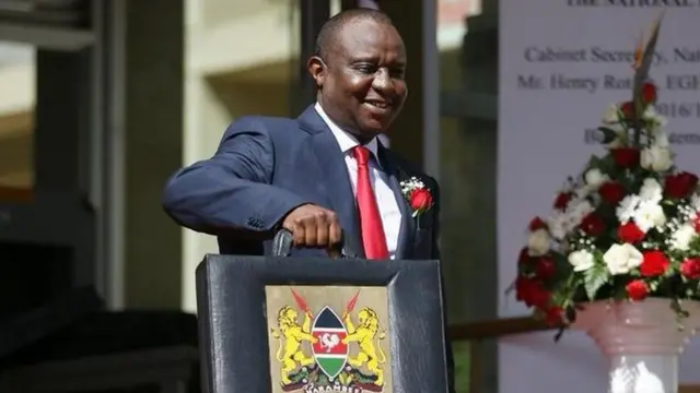 Waziri wa Fedha wa Kenya Henri Rotich