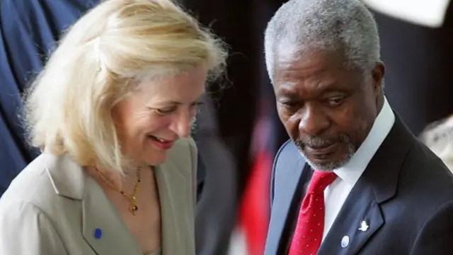 Kofi Annan and Nane Annan