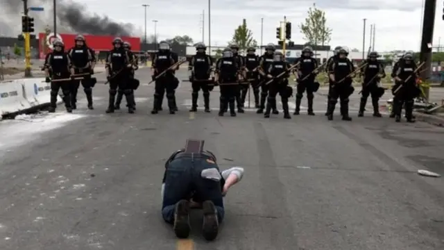 अमरीका विरोध प्रदर्शन