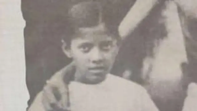 گاندھی اپنی گود لی ہوئی بیٹی لکشمی
