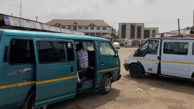 Ghana trotro station