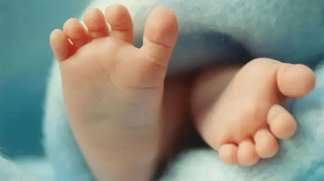 아기의 발바닥 
