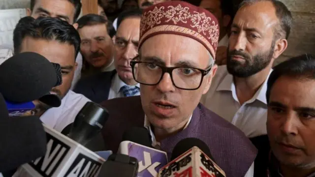 జమ్మూకశ్మీర్ ముఖ్యమంత్రి ఒమర్ అబ్దుల్లా