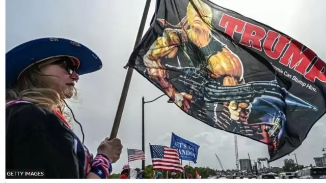 Florida iyo qaar ka mid ah taageerayaasha Trump