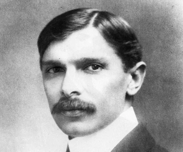 মুহাম্মদ আলী জিন্নাহর তরুণ বয়সের ছবি 