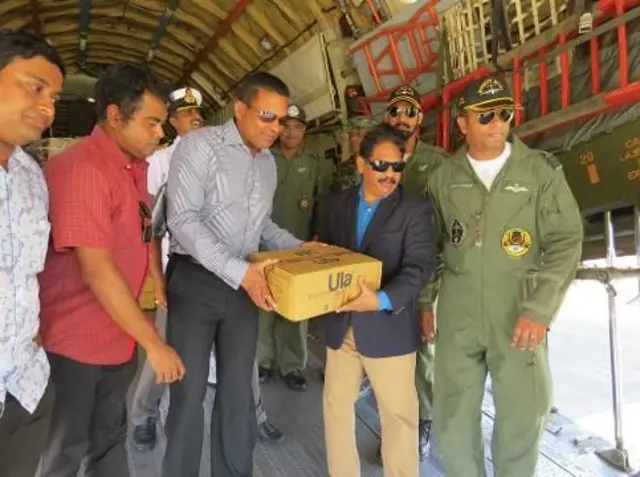 మాల్దీవులకు భారత్ సాయం