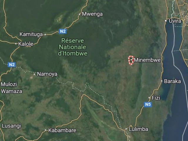 Chefferie ya Minembwe iherereye muri teritwari ya Fizi imwe mu zigize Kivu y'Epfo