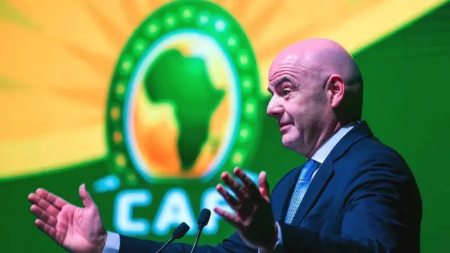 Gianni Infantino, président de la Fifa