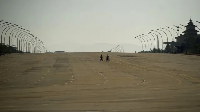 Нейпьидо - город просторный и малонаселенный