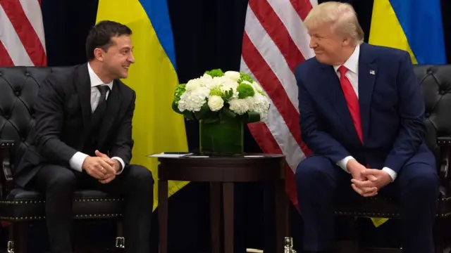 Владимир Зеленский и Дональд Трамп
