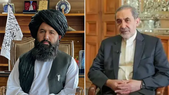 علی اکبر ولایت و ندا محمد ندیم