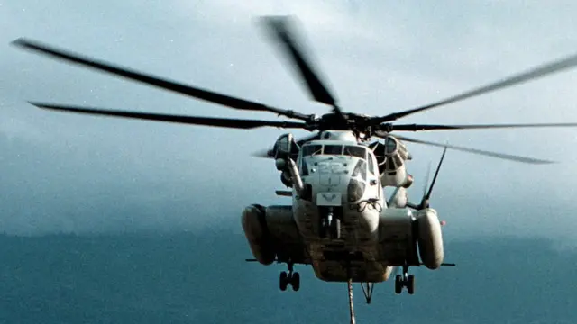 US CH-53E helicopter