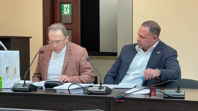 Адвокат Ігор Фомін та його підзахисний Андрій Єрмак, ВАКС, 13 травня