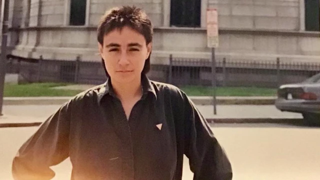 Marta Álvarez en Washington, 1987.