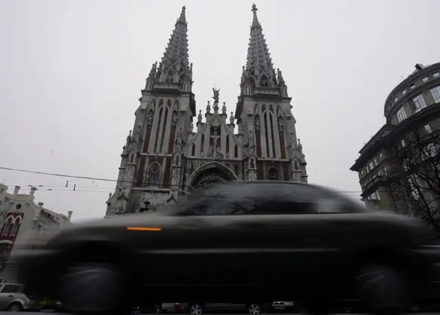 Костел святого Николая в Киеве в 2009 году