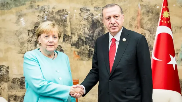 Merkel ve Erdoğan