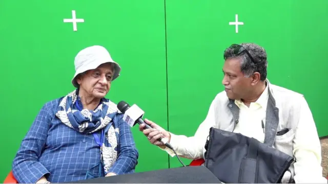 শামা জাইদি, বিবিসির সঙ্গে আলাপচারিতায়