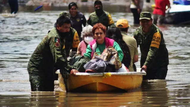 Pacientes evacuados