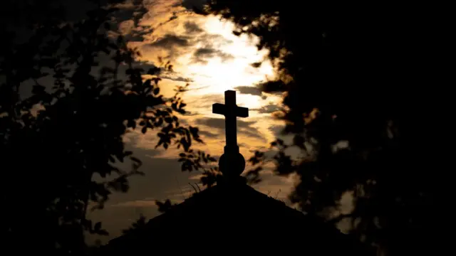 Црква, Београд ноћу