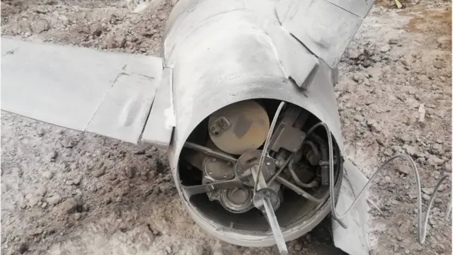 Уламки ракети у Бучанському районі