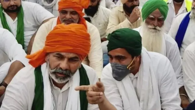 राकेश टिकैत के साथ जयंत चौधरी