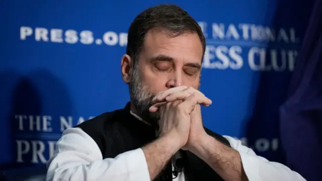 কংগ্রেস নেতা রাহুল গান্ধী