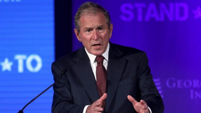 El expresidente de EEUU, George W.Bush.