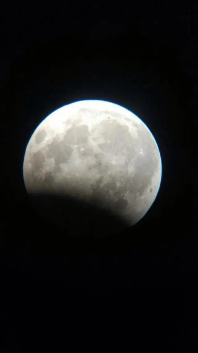 Частичное лунное затмение