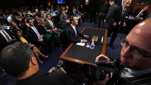 ఫేస్‌బుక్, జుకర్‌బర్గ్, కేంబ్రిడ్జి అనలిటికా, అమెరికా సెనేటర్లు