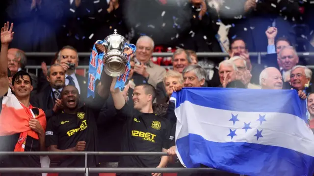 Celebración del Wigan