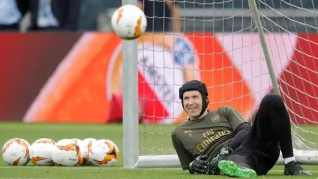Petr Cech ya koma Arsenal ne daga Chelsea