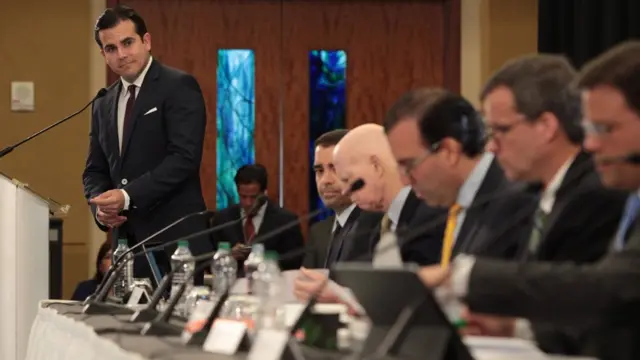 El gobernador Rosselló y la Junta de Supervisión Financiera