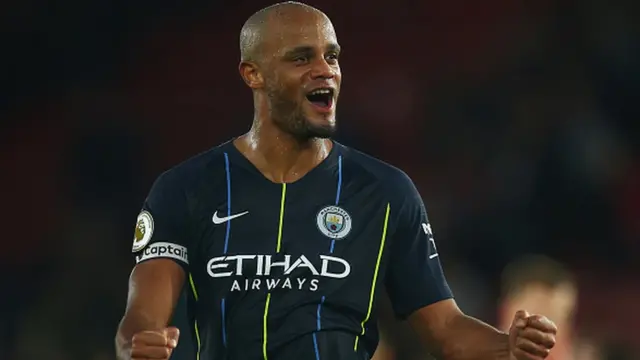 Manchester City captain Vincent Kompany