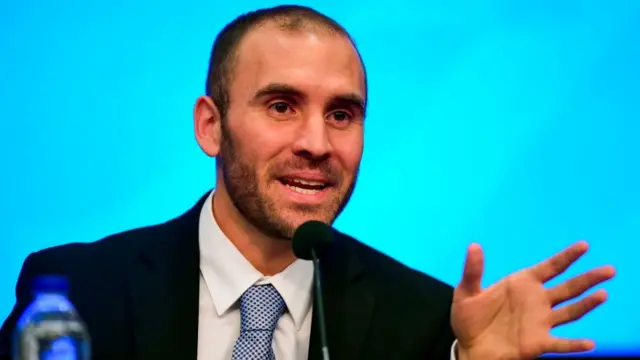 El ministro de Economía, Martín Guzmán.