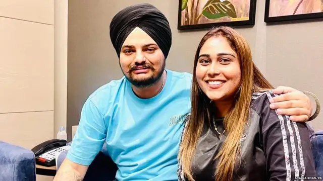 ਸਿੱਧੂ ਮੂਸੇਵਾਲਾ ਅਤੇ ਅਫ਼ਸਾਨਾ ਖ਼ਾਨ
