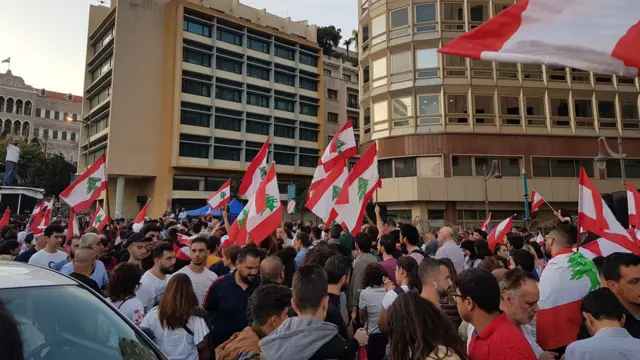 مظاهرات لبنان