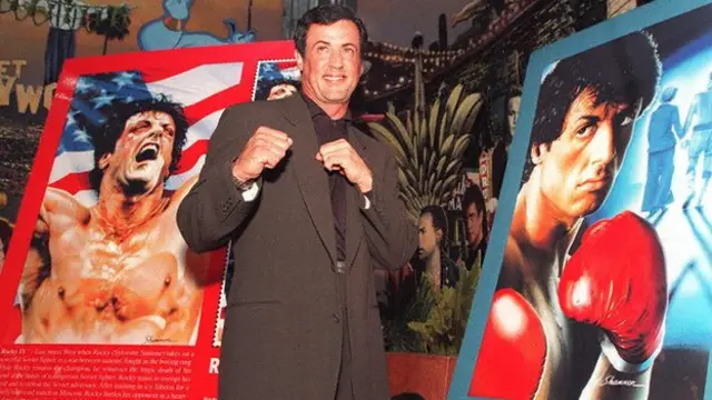 US actor Sylvester Stallone